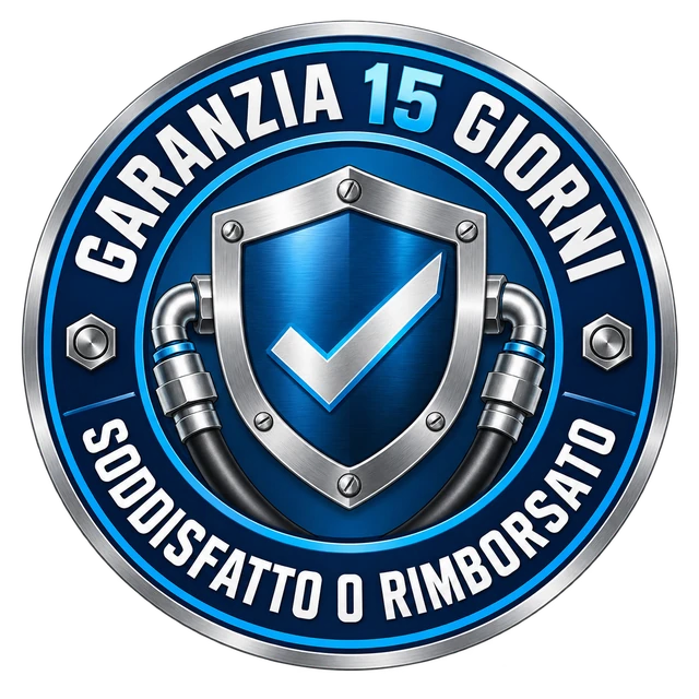 Garanzia di 15 giorni — soddisfatto o rimborsato